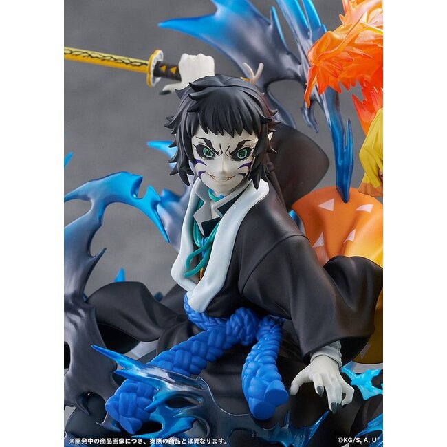 Demon Slayer: Kimetsu no Yaiba PVC Statue Zenitsu Agatsuma & Kaigaku 15 cm