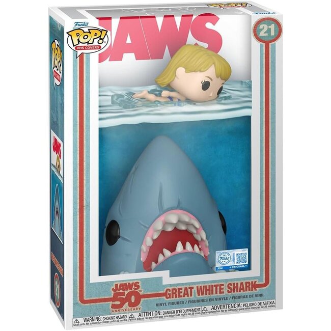 Jaws POP! Comic-Cover-Vinylfigur Hai 9 cm