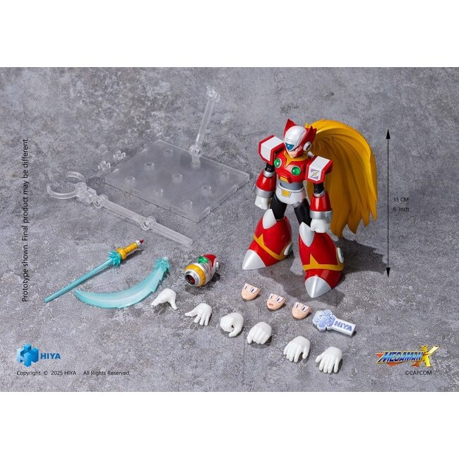 Mega Man X Exquisite Basic Actionfigur Zero 15 cm