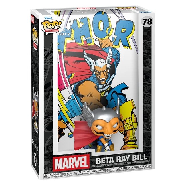 Marvel POP! Vinylfigur mit Comic-Cover: Der mächtige Thor #337 (Beta Ray Bill), 9 cm