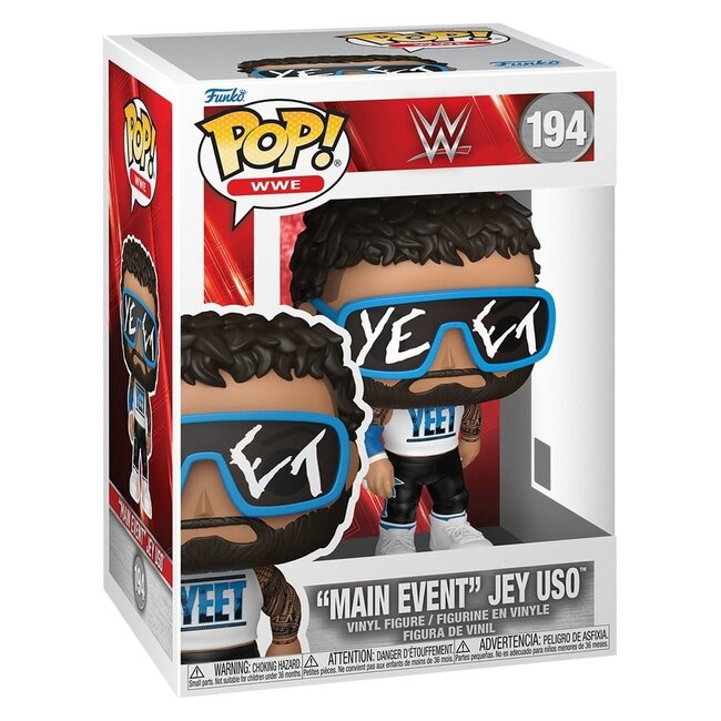 WWE POP! Vinylfigur „Main Event“ Jey Uso 9 cm