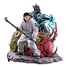 eStream Kaiju No.8 SHIBUYA SCRAMBLE FIGURE PVC Statue 1/7 Kaiju No.8 & Kafka Hibino 29 cm