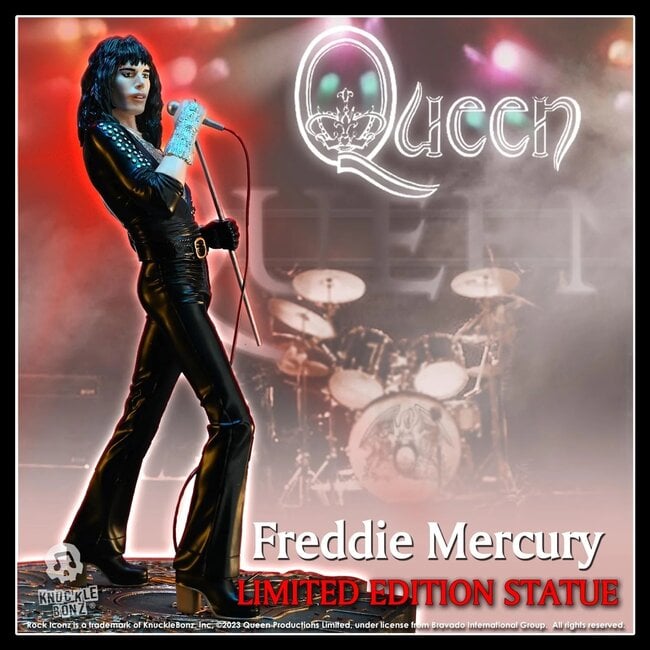 Knucklebonz Queen Rock Iconz Statue Freddie Mercury II (Sheer Heart Attack Era) 23 cm