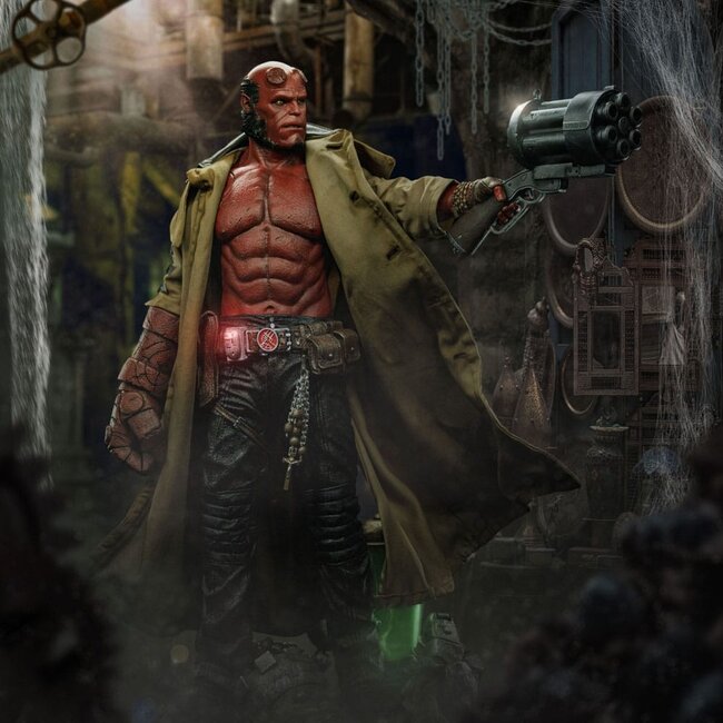 Hellboy Deluxe Art Scale Statue 1/4 Hellboy cm