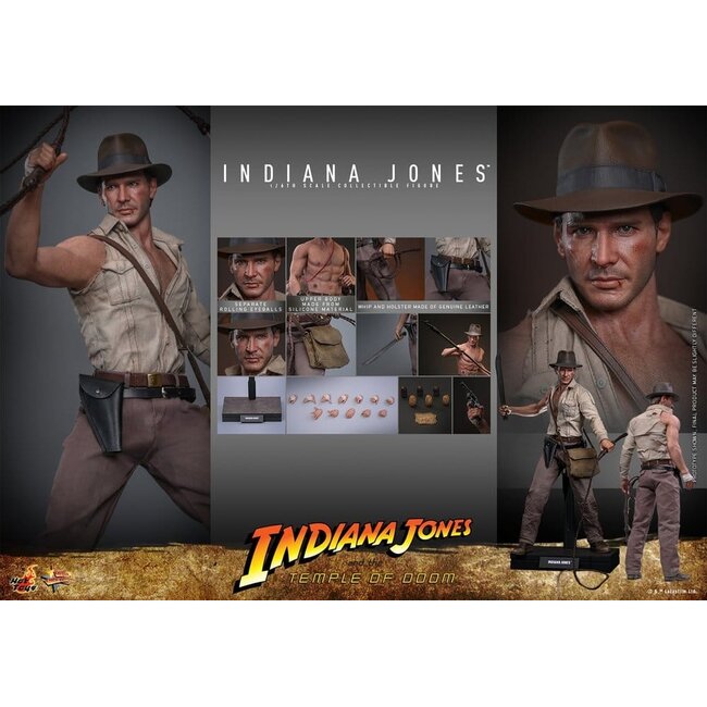 Indiana Jones Movie Masterpiece Action Figure 1/6 Indiana Jones 30 cm