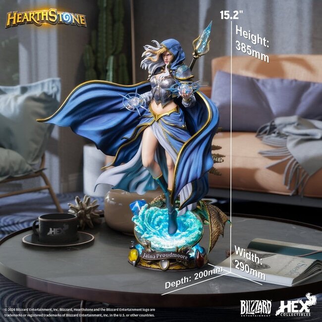 Hearthstone Statue 1/6 Jaina Proudmoore 39 cm