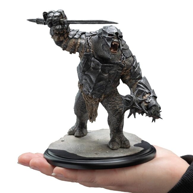 Herr der Ringe Statue Olog-hai vom Schwarzen Tor 14 cm