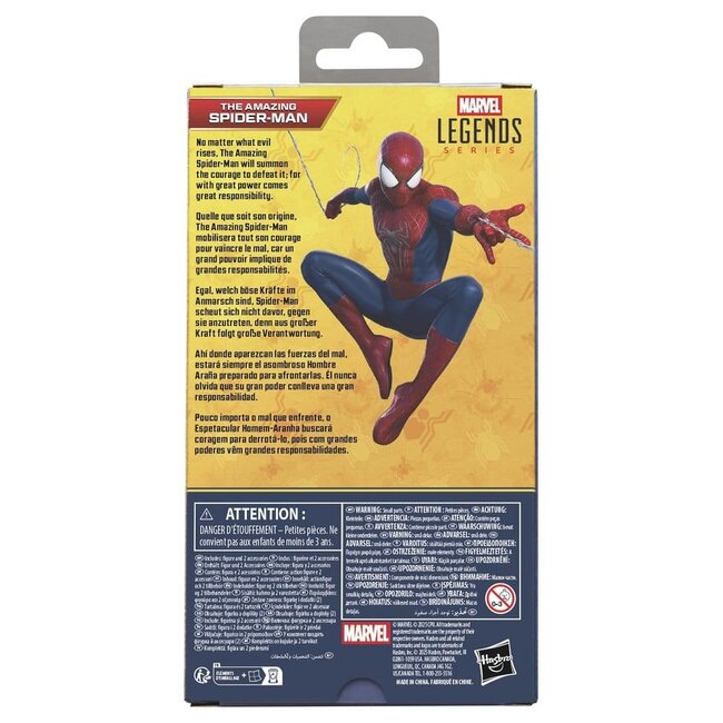 Spider-Man: No Way Home Marvel Legends Actionfigur The Amazing Spider-Man 15 cm