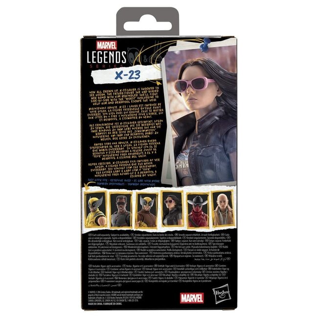 Deadpool & Wolverine Marvel Legends Actionfigur X.23 15 cm