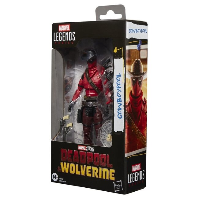Deadpool & Wolverine Marvel Legends Actionfigur Cowboypool 15 cm