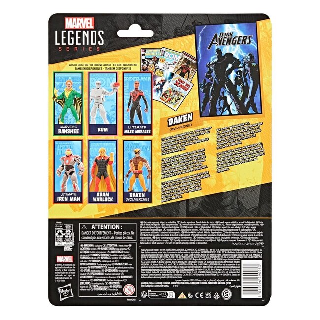 Dark Avengers Marvel Legends Actionfigur Daken (Wolverine) 15 cm