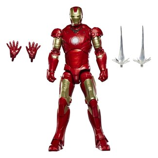 Hasbro Iron Man Marvel Legends Series Actionfigur Iron Man Mark III 15 cm
