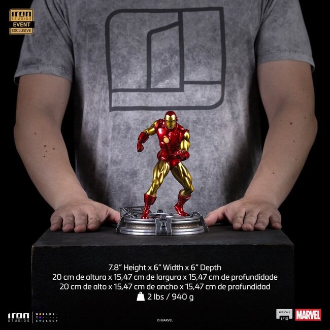 Marvel Art Scale Statue 1/10 Iron Man (CCXP Exklusiv 2025) 20 cm