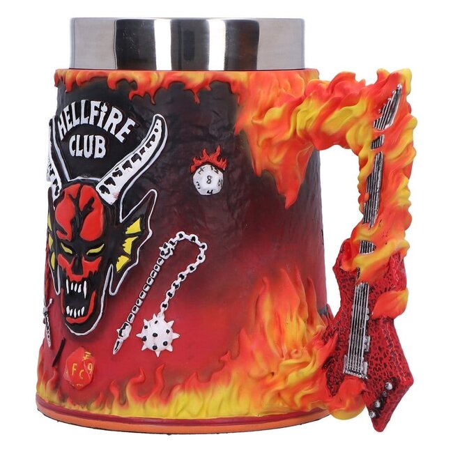 Stranger Things Tankard Hellfire Club 16 cm