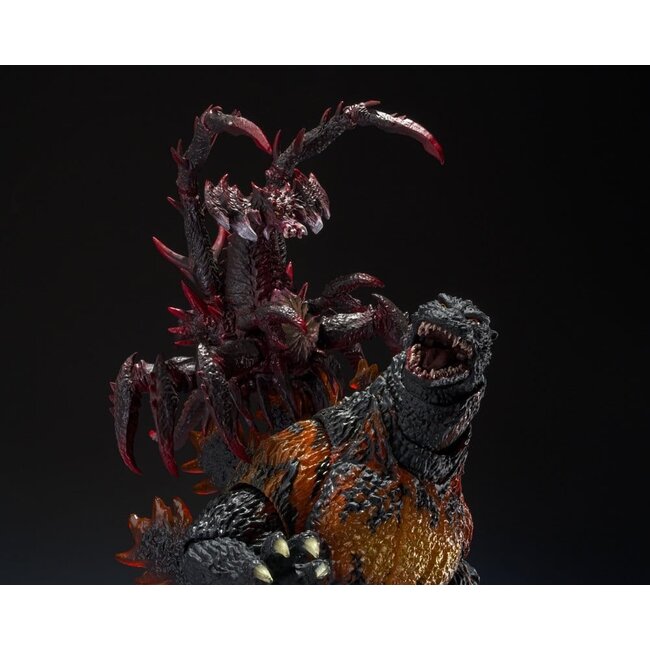 Godzilla vs. Destroyah SHMonsterArts Actionfigur Godzilla Jr. & Destroyah Evolutionsset