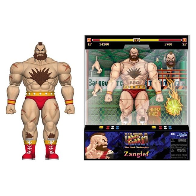 Ultra Street Fighter II: The Final Challengers Action Figure 1/12 Zangief 18 cm