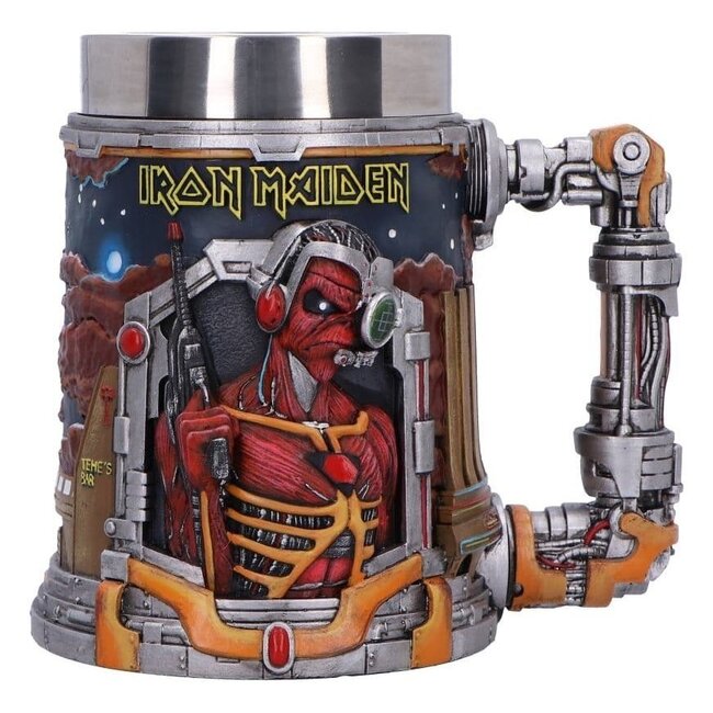 Nemesis Now Iron Maiden Tankard Somewhere In Time