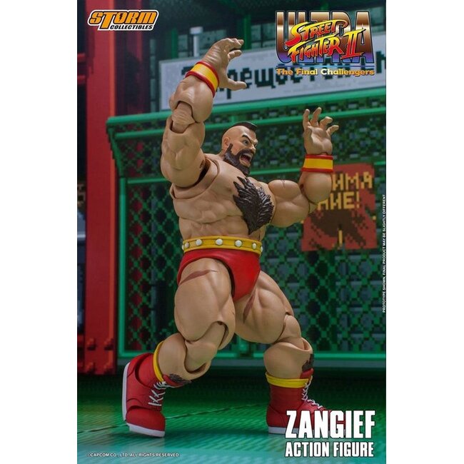 Ultra Street Fighter II: The Final Challengers Action Figure 1/12 Zangief 18 cm