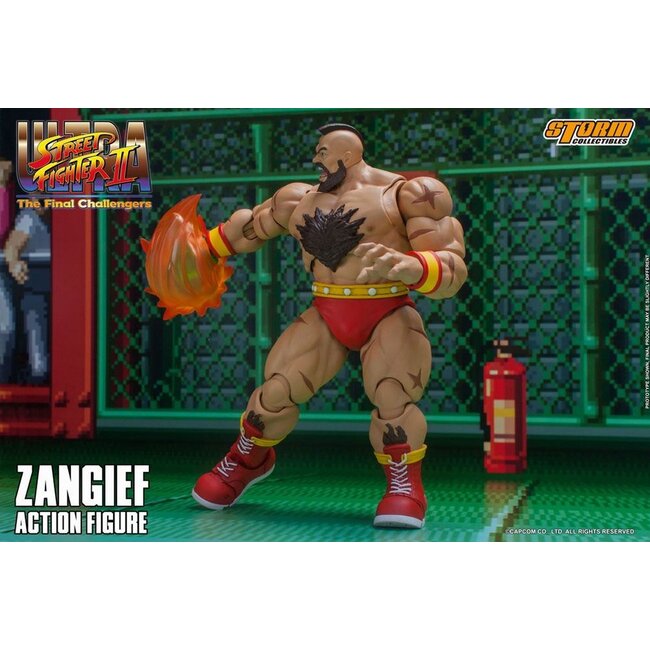 Ultra Street Fighter II: The Final Challengers Action Figure 1/12 Zangief 18 cm