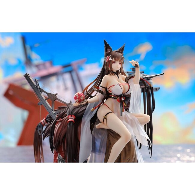 Azur Lane PVC Statue 1/7 Amagi Wending Waters Serene Lotus Ver. 25 cm
