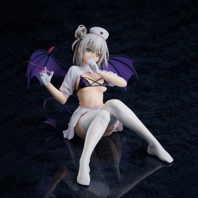 Azur Lane PVC-Statue 1/4 Manchester: Mitternachts-Teufel in Weiß 18 cm