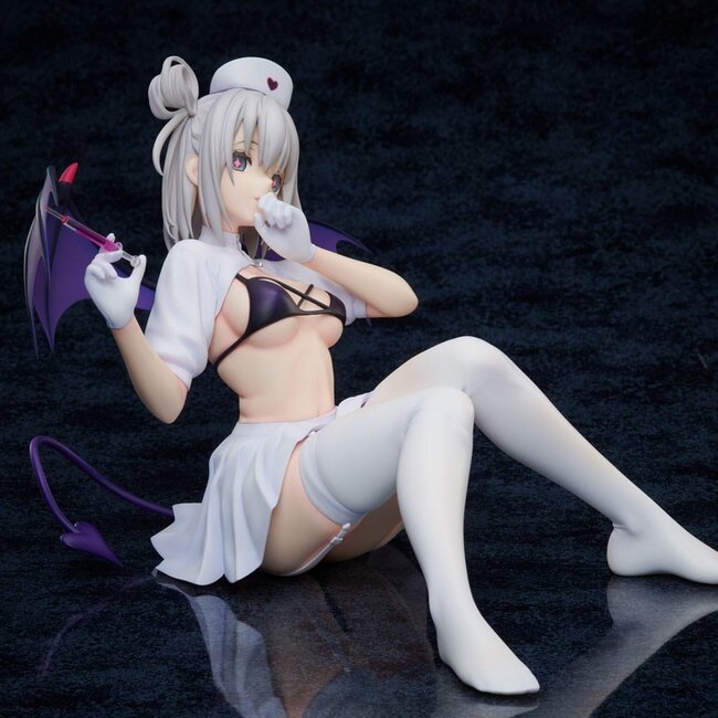 Azur Lane PVC-Statue 1/4 Manchester: Mitternachts-Teufel in Weiß 18 cm