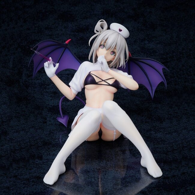 Azur Lane PVC-Statue 1/4 Manchester: Mitternachts-Teufel in Weiß 18 cm