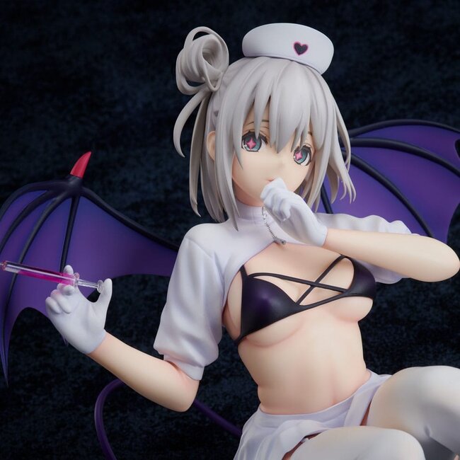Azur Lane PVC-Statue 1/4 Manchester: Mitternachts-Teufel in Weiß 18 cm
