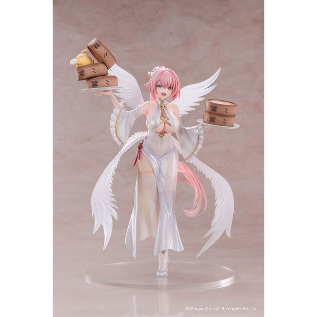 Azur Lane PVC-Statue 1/6 Theseus: Neujahrs-Weißes Gefieder Ver. 27 cm