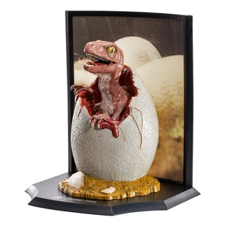 Noble Collection Jurassic Park Spielzeug-Schatzstatue Raptor-Ei Das Leben findet einen Weg 12 cm