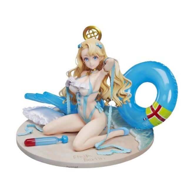 Azur Lane PVC Statue 1/4 Emile Bertin swimsuit costume Côte d'Azur 21 cm