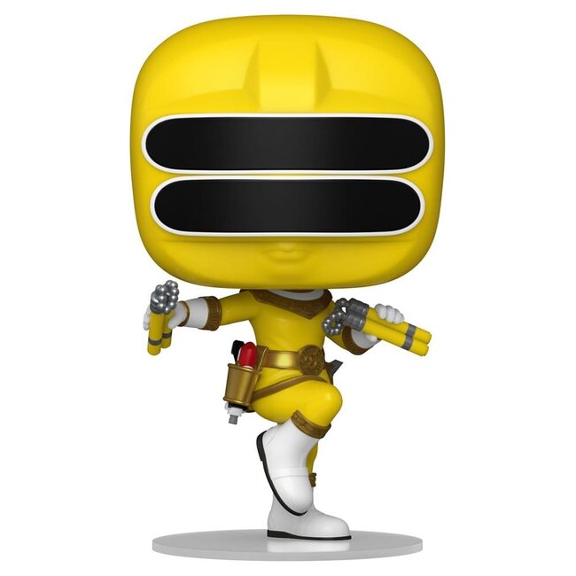 Funko Power Rangers Zeo POP! Movies Vinyl Figures Zeo Ranger Yellow 9 cm