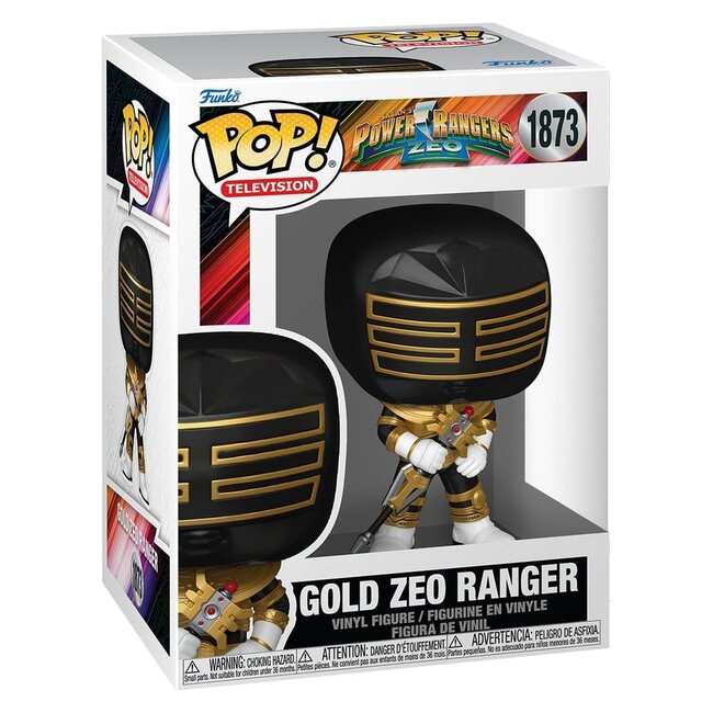 Power Rangers Zeo POP! Movies Vinyl Figures Zeo Ranger Gold 9 cm