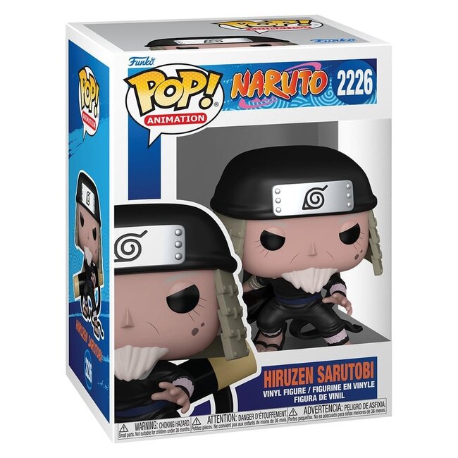 Naruto Classic POP! Animation Vinylfigur Hiruzen 9 cm