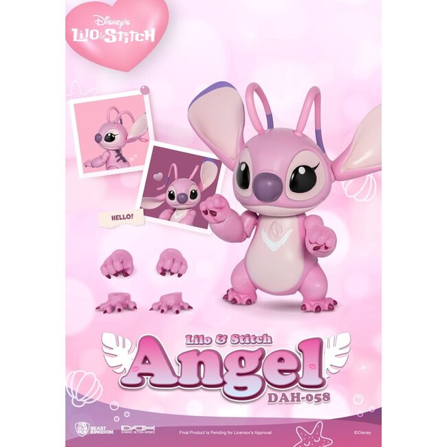 Disney Dynamic 8ction Heroes Action Figure 1/9 Angel (Lilo & Stitch) 16 cm