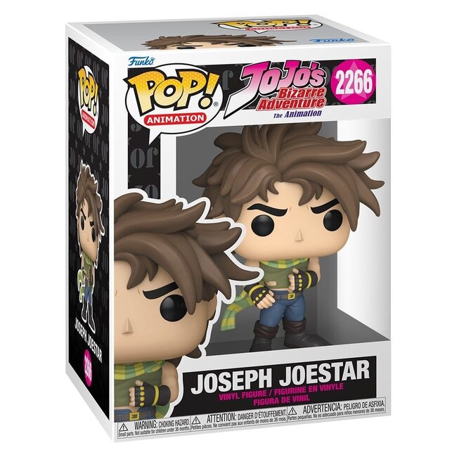 JoJo´s Bizarre Adventure POP! Animation Vinyl Figures Joseph 9 cm