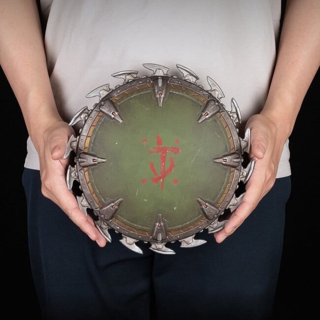 Doom: The Dark Ages Wandmontage Schildsäge 25 x 25 cm