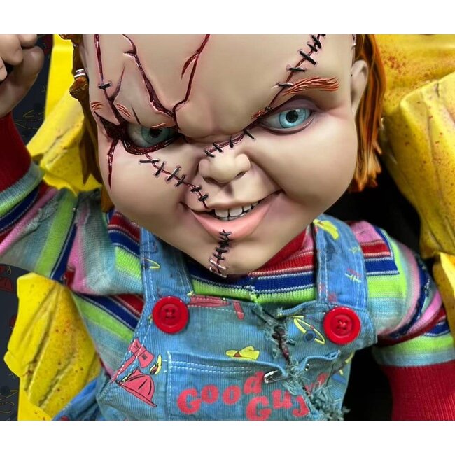Chucky (Child´s Play) Wall Sculpture 1/1 Bride of Chucky 43 x 46 x 76 cm