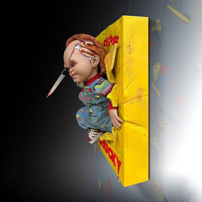 Chucky (Child´s Play) Wall Sculpture 1/1 Bride of Chucky 43 x 46 x 76 cm