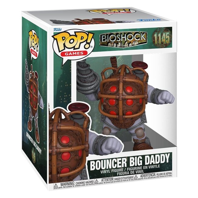 Bioshock Super Sized POP! Vinylfigur Bouncer Big Daddy 15 cm