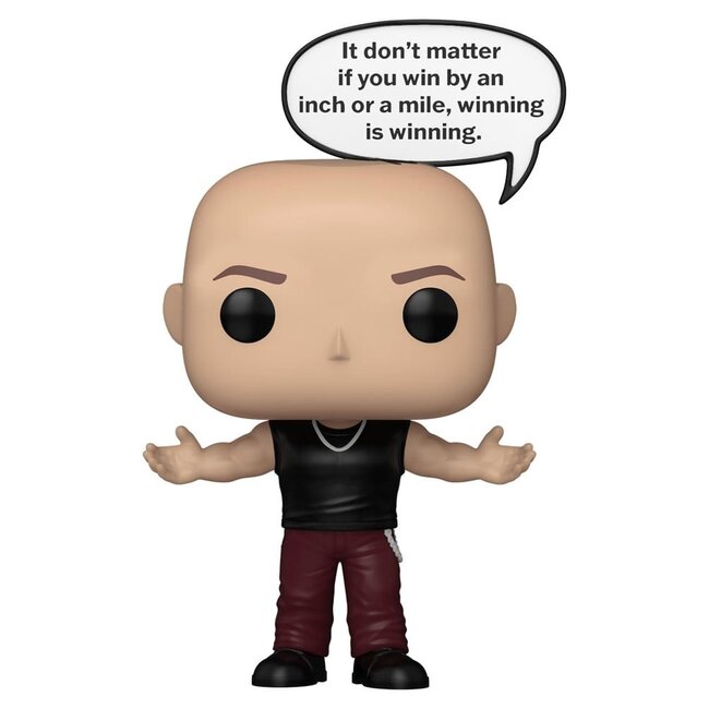 Fast & Furious POP! Sprüche Vinylfigur Dominic Toretto 9 cm