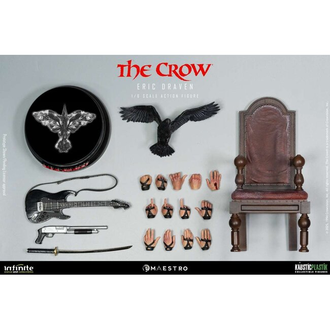 The Crow Eic Draven 1/6 Luxus-Actionfigur Standard Edition