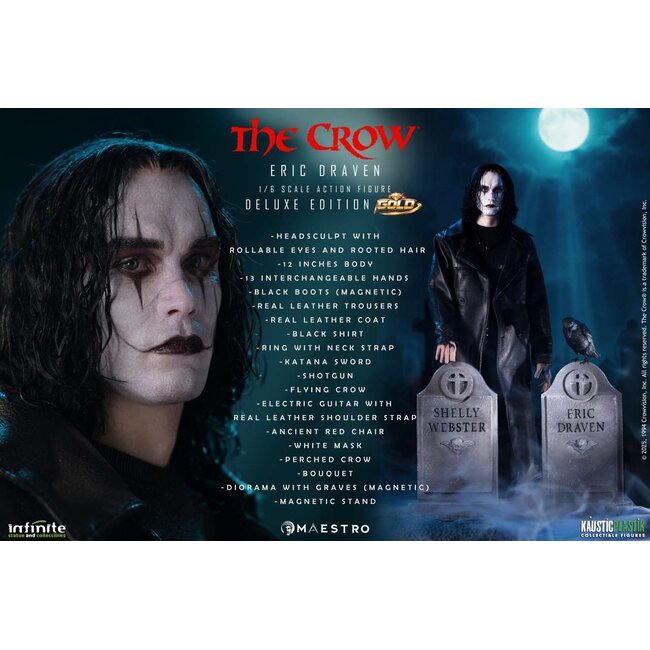 The Crow Eic Draven 1/6 Luxury Action Figure Deluxe Edition