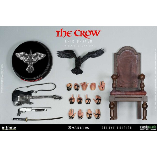 The Crow Eic Draven 1/6 Luxus-Actionfigur Deluxe Edition