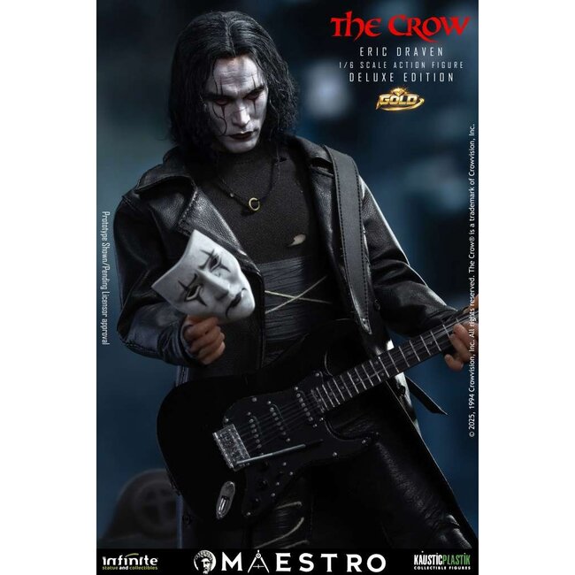 The Crow Eric Draven 1/6 Luxus-Actionfigur Deluxe Gold Edition