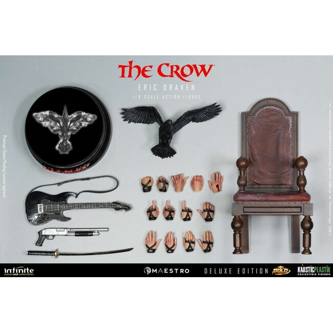 The Crow Eric Draven 1/6 Luxury Action Figure Deluxe Gold Edition