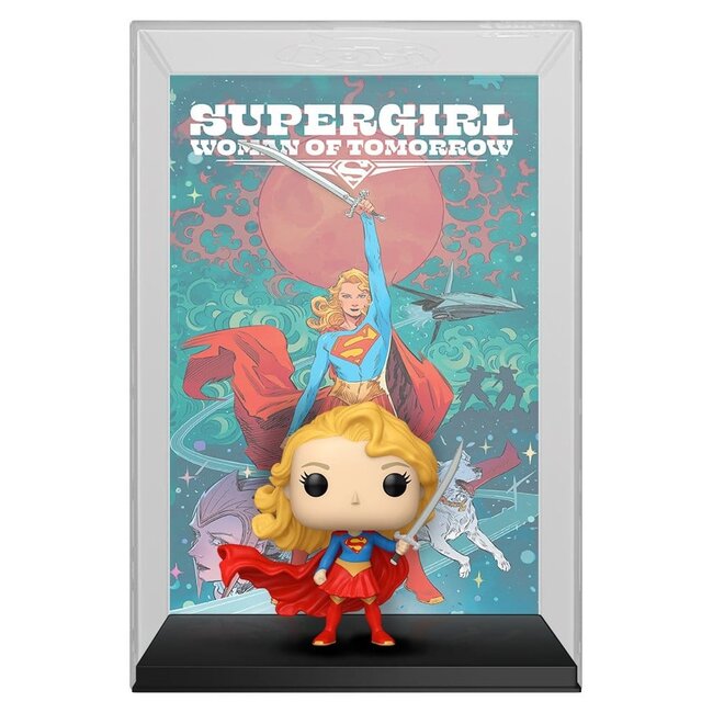 DC Comics POP! Comic-Cover-Vinylfigur Supergirl 9 cm
