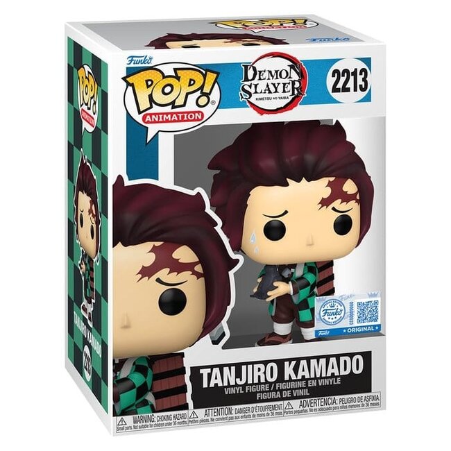 Demon Slayer: Kimetsu no Yaiba POP! Animation Vinyl Figures Tanjiro w/Crow 9 cm