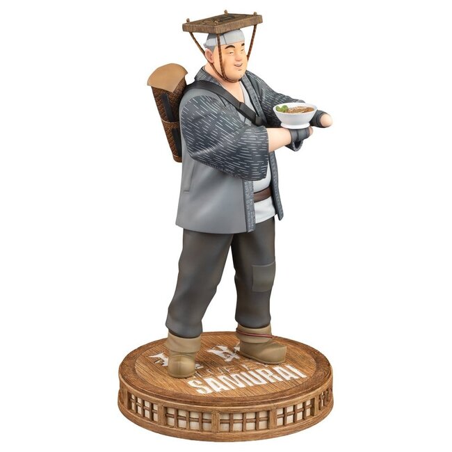 Ringo, eine PVC-Statue des Samurai mit blauen Augen, 21 cm