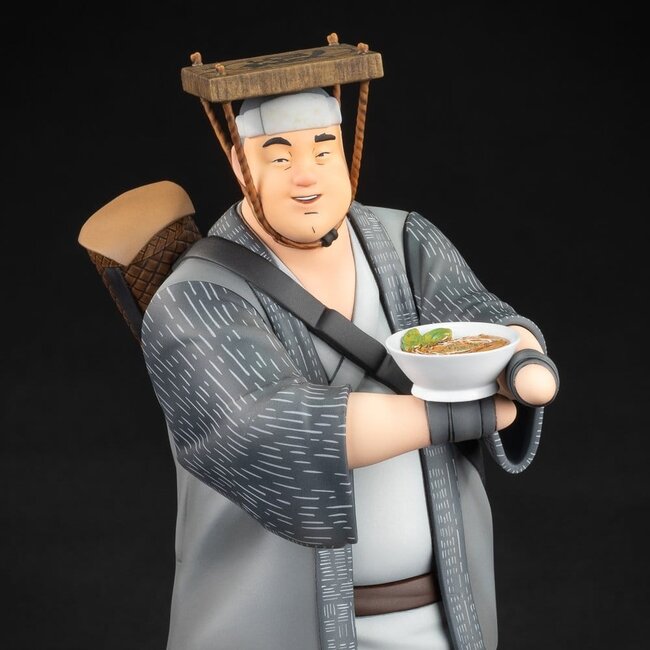 Ringo, eine PVC-Statue des Samurai mit blauen Augen, 21 cm